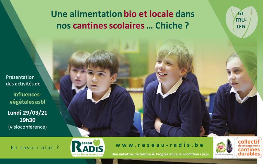 Des produits bio locaux dans les cantines scolaires