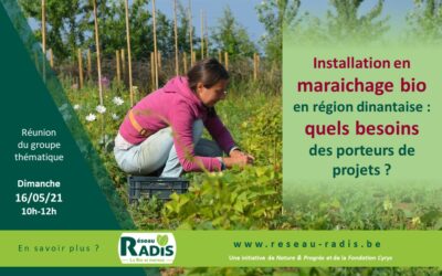 Invitation : réunion sur l’installation en maraichage bio et le débouché des cantines