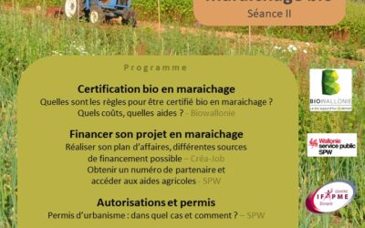 20/10 – Préparer son projet en maraichage bio (II) : Invitation