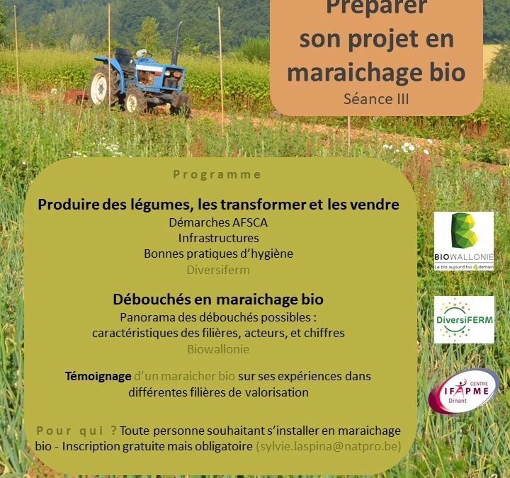 15/12 – Préparer son projet en maraichage bio (III) : invitation