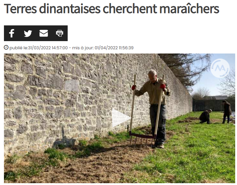 Terres dinantaises cherchent maraichers bio