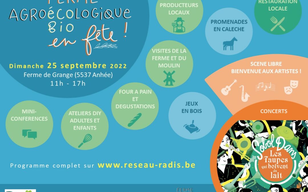 Découvrez le programme de notre journée festive du 25/9 !