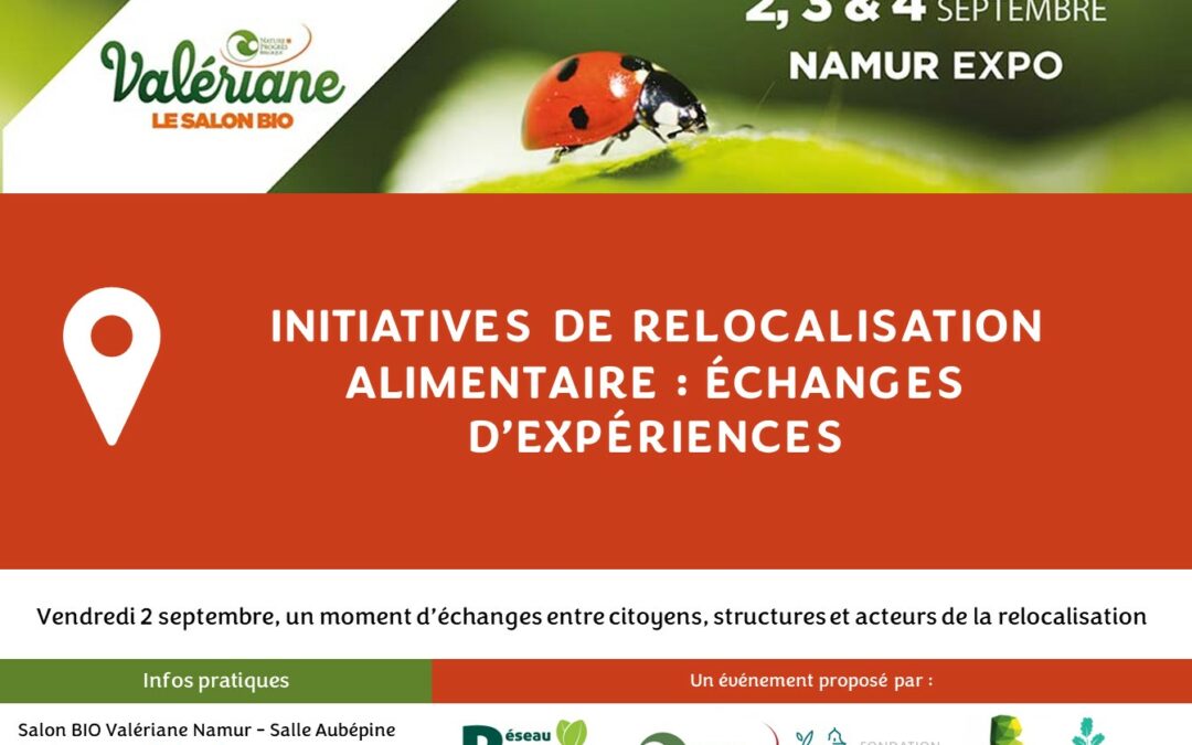 Initiatives de relocalisation alimentaire : échanges d’expériences