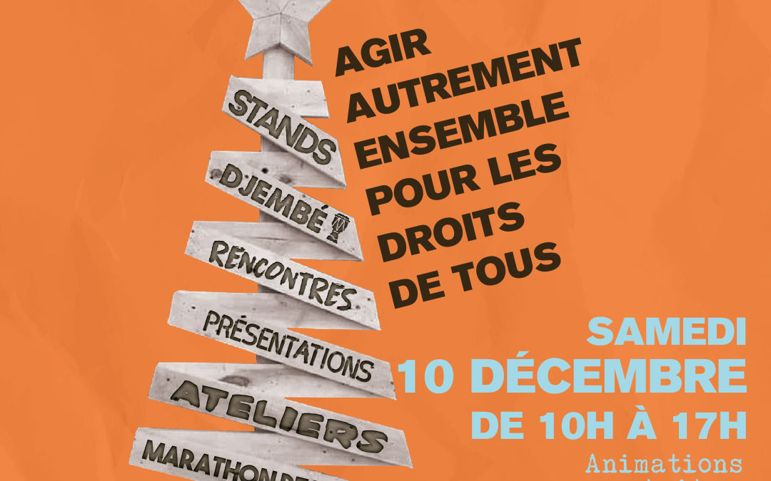 10/12 : Agir autrement ensemble pour les droits de tous