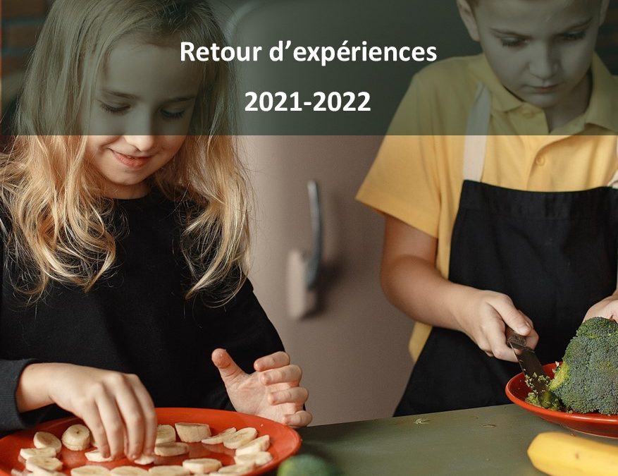 Publication : Des produits bio locaux dans les écoles, retour d’expérience 2021-2022